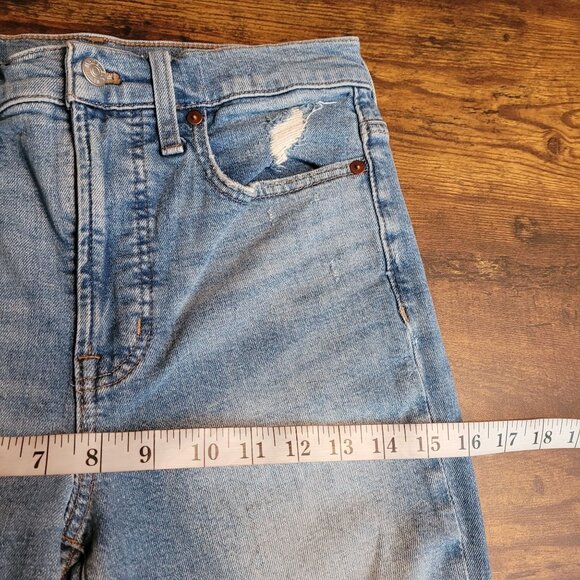 Madewell Jeans Size 25 The Perfect Vintage High Rise Denman Wash Stretch Denim - Picture 9 of 12